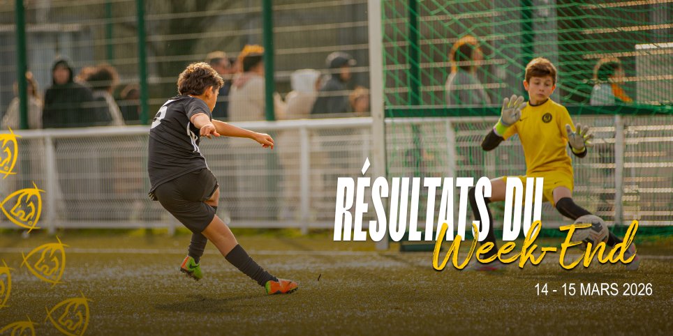 RÉSULTATS DU WEEK-END | 14 - 15 MARS 2026