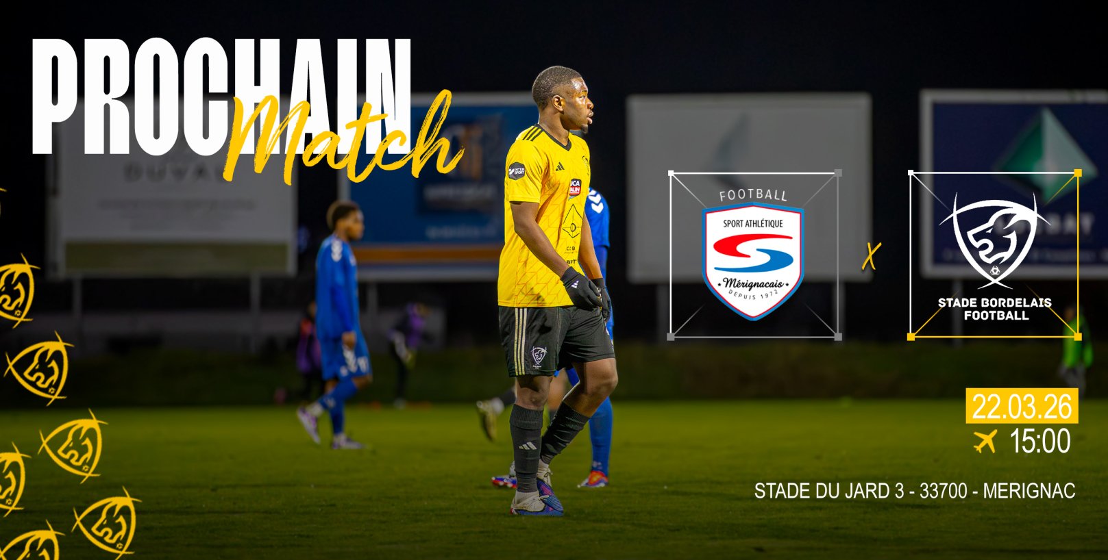 21E JOURNÉE DE CHAMPIONNAT | SAM FOOTBALL VS SBF