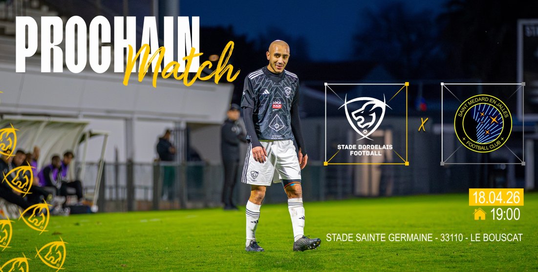 24E JOURNÉE DE CHAMPIONNAT | SBF VS ST MÉDARD EN JALLES