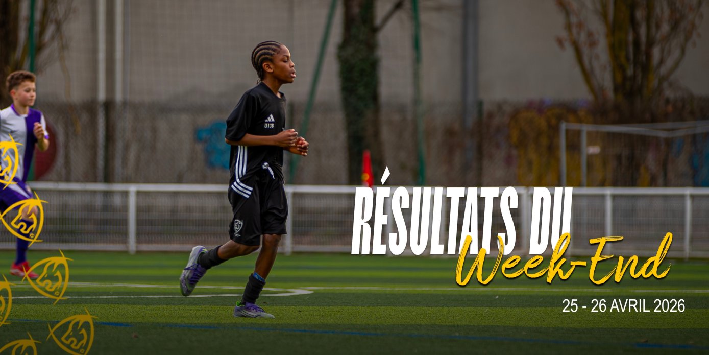 RÉSULTATS DU WEEK-END | 25 - 26 AVRIL 2026